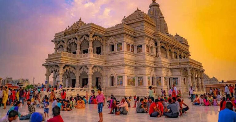 From Agra: Mathura and Vrindavan Day Trip by Car