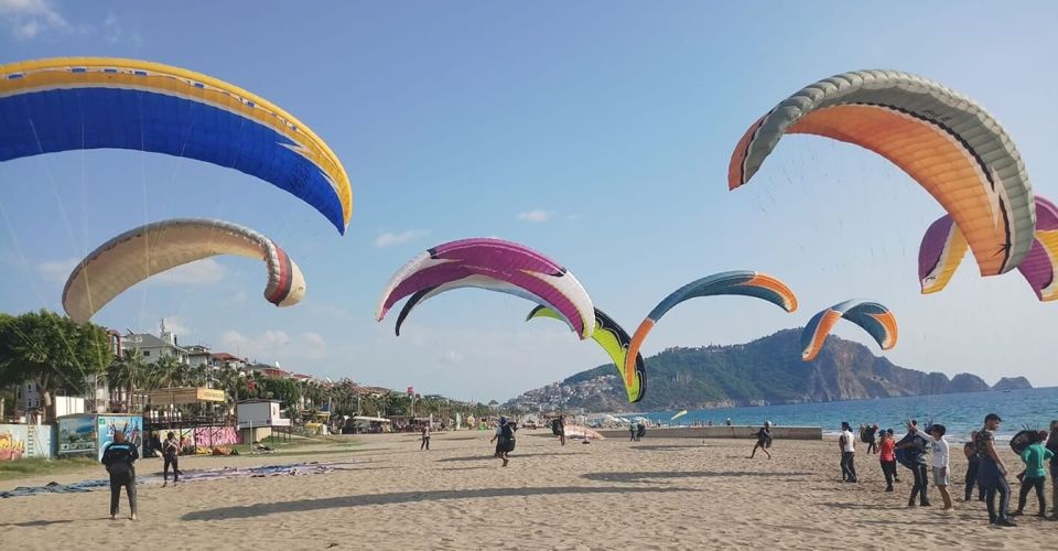 From Alanya: Tandem Paragliding Flight to City of Side - Flight Description