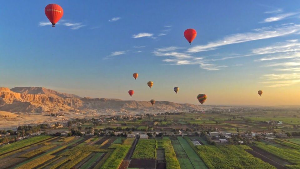 From Cairo: 5-Day Nile Cruise to Aswan & Balloon by Flights - Day 1 Itinerary