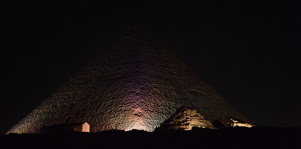 From Cairo: Giza Pyramids Tour With Light Show and Transfer - Experience Highlights