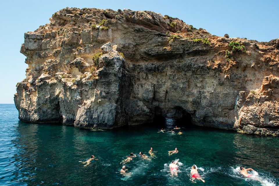 From Gozo:Around Comino, Blue Lagoon, Crystal Lagoon & Caves - Inclusions