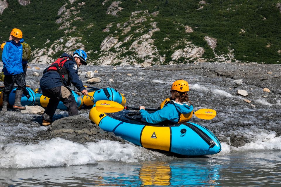 From Juneau: Fly-In Norris Glacier Hike and Packraft Tour - Packraft Adventure Description