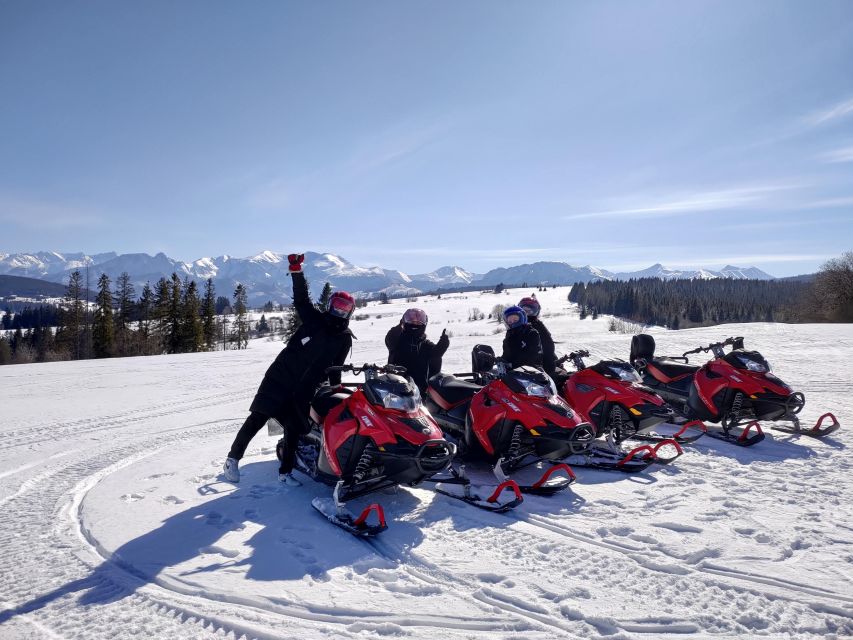 From Krakow: Snowmobile Adventure With Thermal Pools Visit - Stop in Zakopane