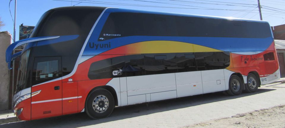 From La Paz: 5-Day Uyuni and Red Lagoon Tour With Bus Ride - Transportation and Itinerary Details