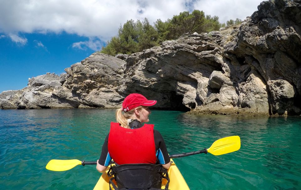 From Lisbon: Arrabida Park Small Group Kayak Tour - Itinerary and Equipment