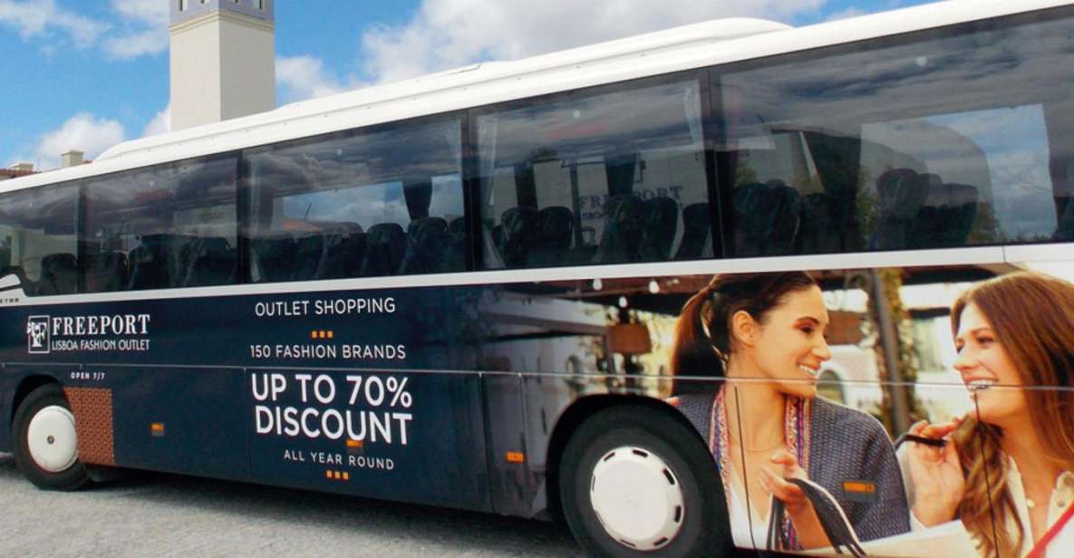From Lisbon: Round-trip Shuttle to Freeport Fashion Outlet - Logistics and Booking