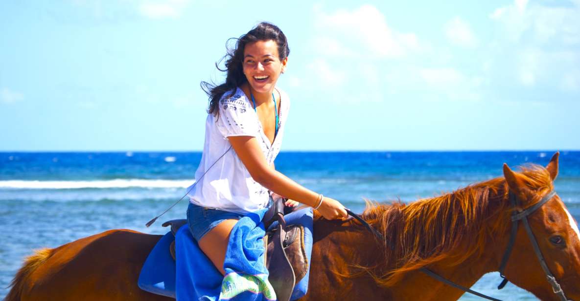 From Montego Bay: Horseback Riding and Swimming Trip - Experience Highlights