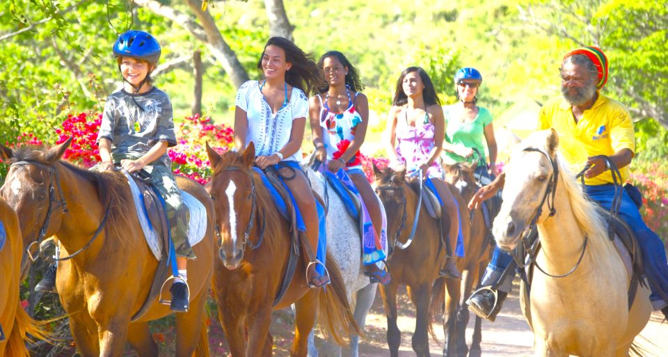 From Montego Bay: Irie Blue Hole, Horseback Ride & Swim Tour - Adventure Tour Details