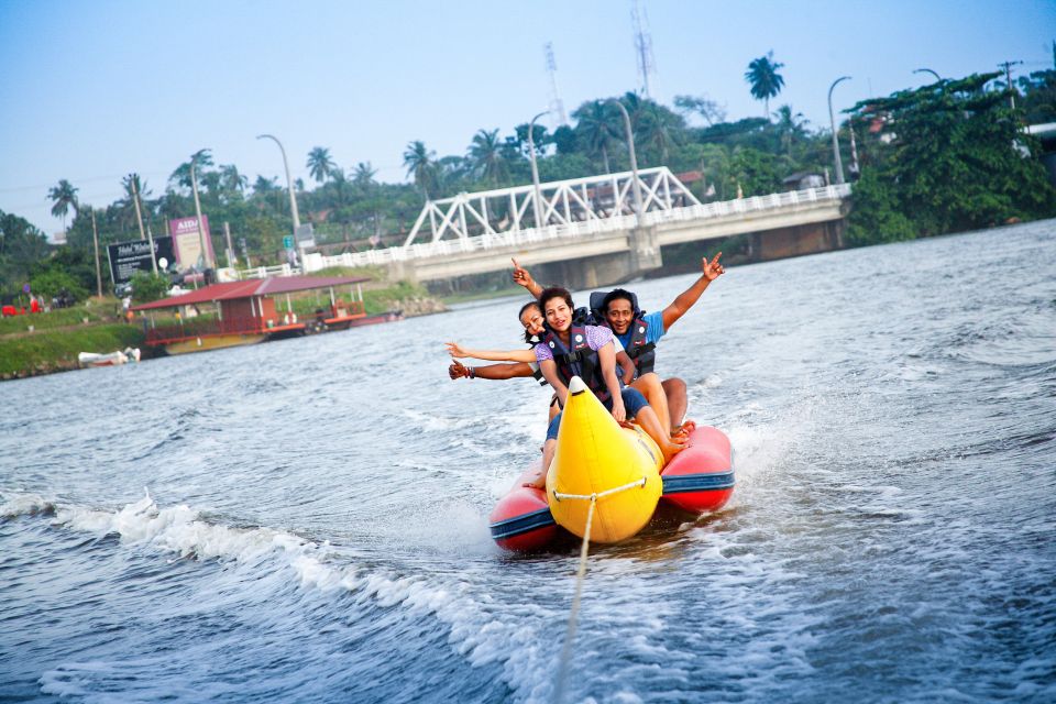 From Negombo: Bentota Water Sports and Galle City Tour - Bentota Water Sports Details