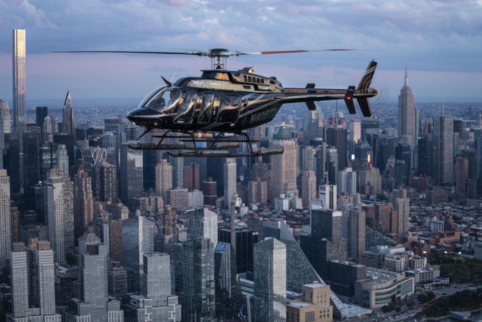 From New Jersey: City Lights or Skyline Helicopter Tour - Booking Information