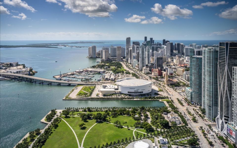 From Pembroke Pines: Helicopter Tour Over Miami - Full Description