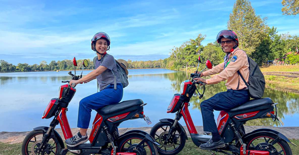 From Siem Reap: Angkor Wat Sunrise and Temples E-Bike Tour - Itinerary