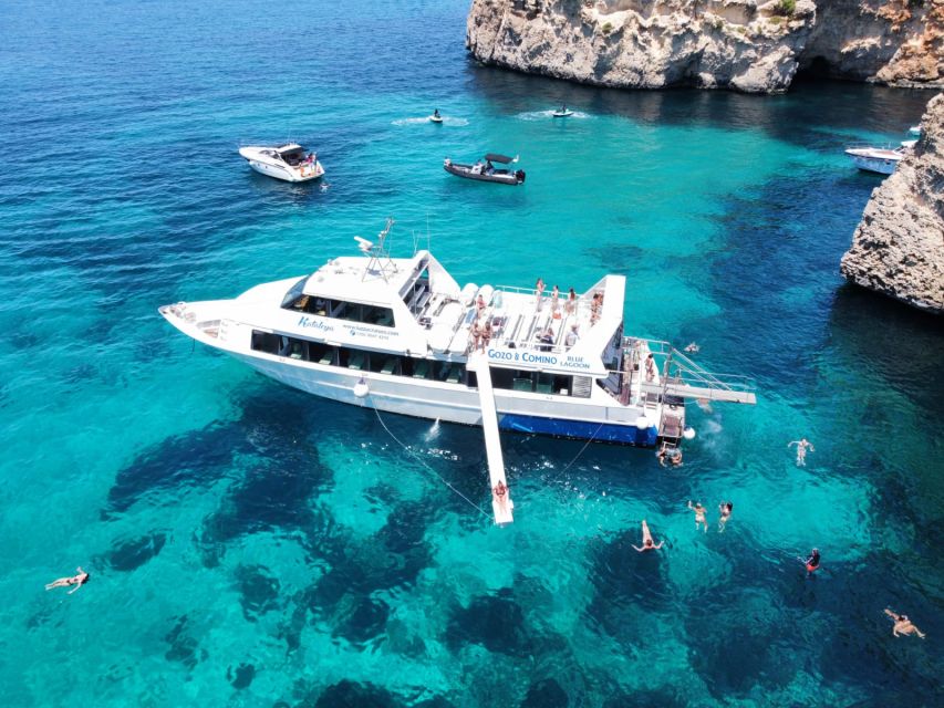 From Sliema: Comino, Crystal Lagoon, and Blue Lagoon Cruise - Experience Description