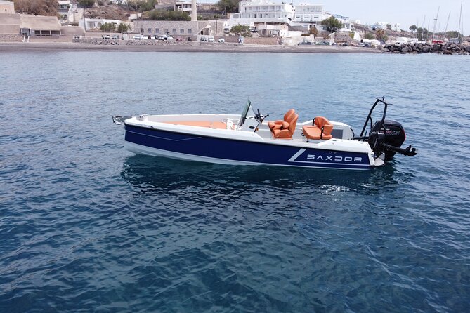 Full Day Rental in Santorini With Saxdor Luxury Boat - Additional Information