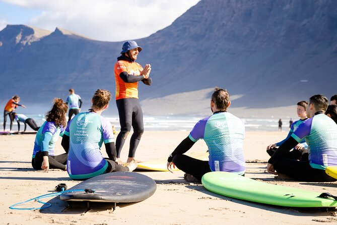 Full Day Surf Lesson for Beginners in Famara, Spain - Cancellation Policy and Booking Info