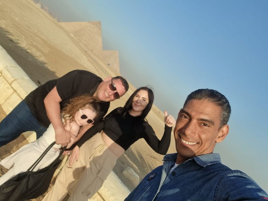 Full Day Tour to Giza Pyramids & Sphinx, Saqqara and Memphis - Sphinx Encounter