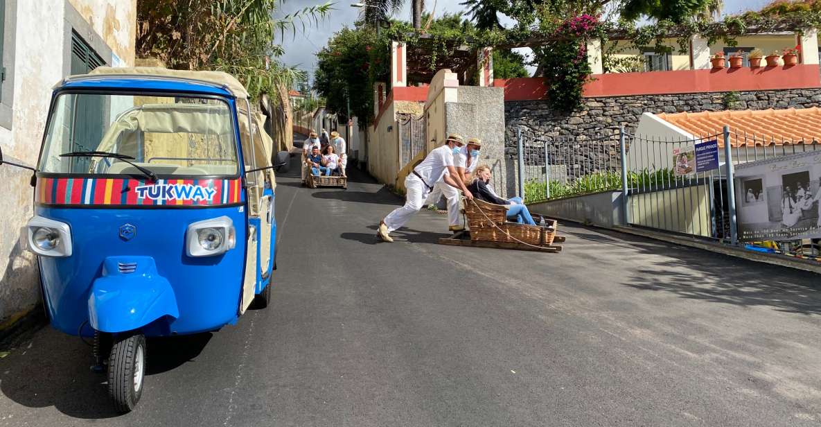 Funchal: Old Town Tour by Tuk Tuk With Traditional Toboggan - Highlights
