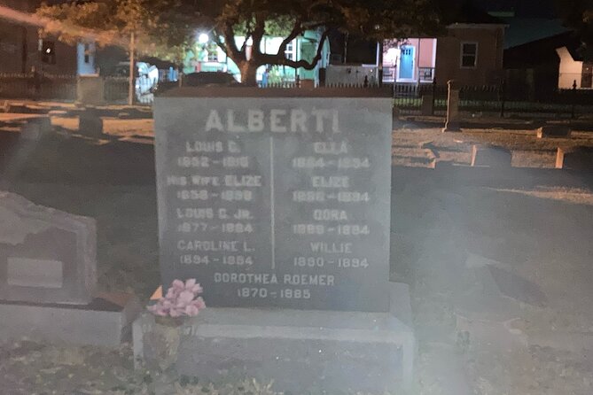 Galvestons Haunted Cemetery Walking Tour - Viator Background