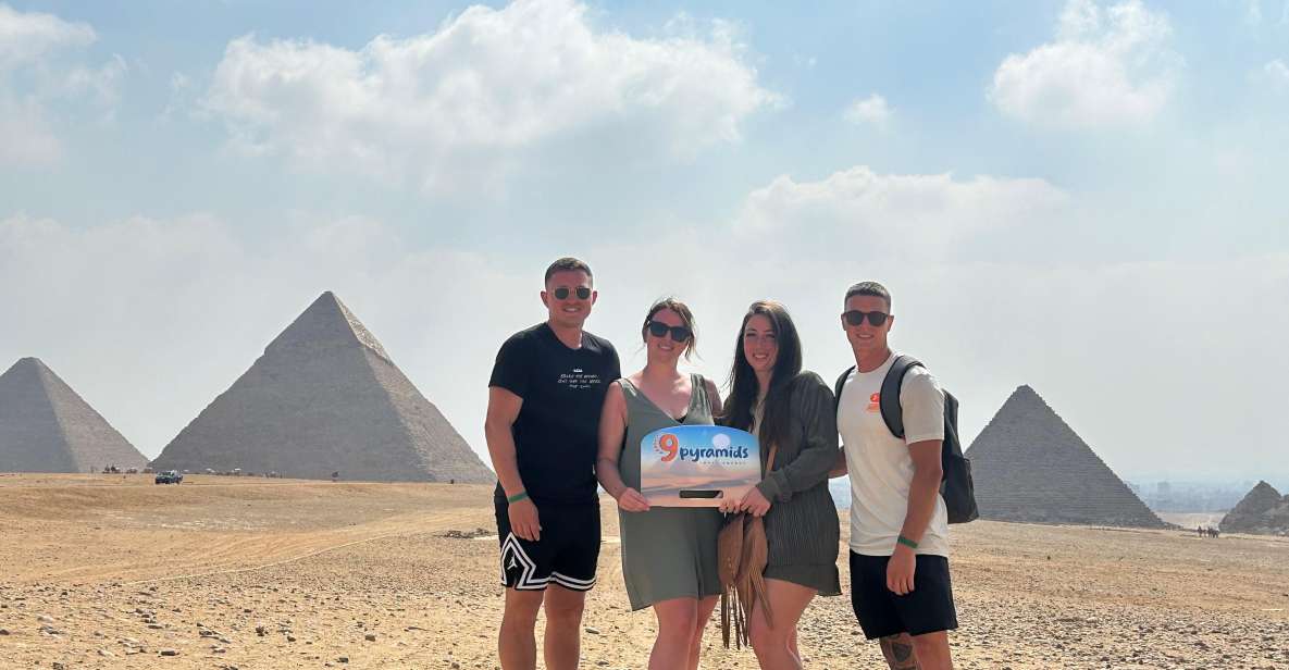 Giza: Giza Pyramids, Saqqara, and Memphis Full Day Tour - Detailed Itinerary