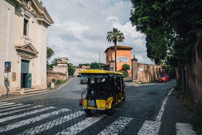 Golf Cart Driving Tour in Rome: 2.5 Hrs Catacombs & Appian Way - Cancellation Policy