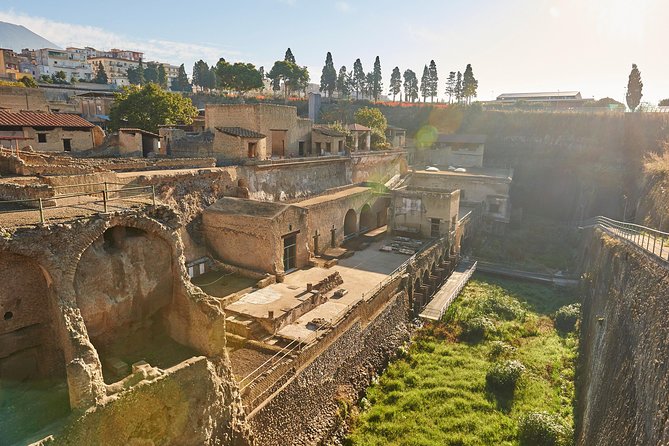 Guided Day Tour of Pompeii and Herculaneum With Light Lunch - Exploration of UNESCO Heritage Sites