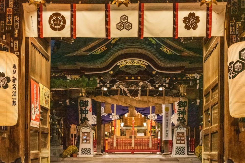 Hakata Temple and Shrine Tour With Food Stall Experience - Traditional Crafts Experience