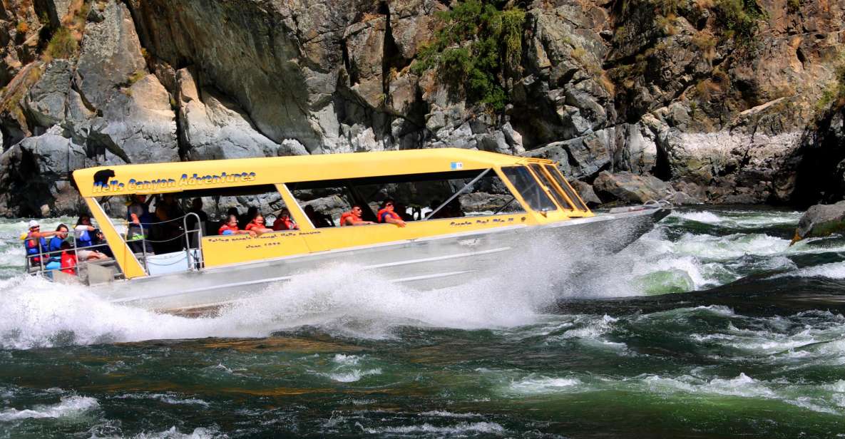 Hells Canyon: Yellow Jet Boat Tour to Kirkwood, Snake River - Select Participants and Date