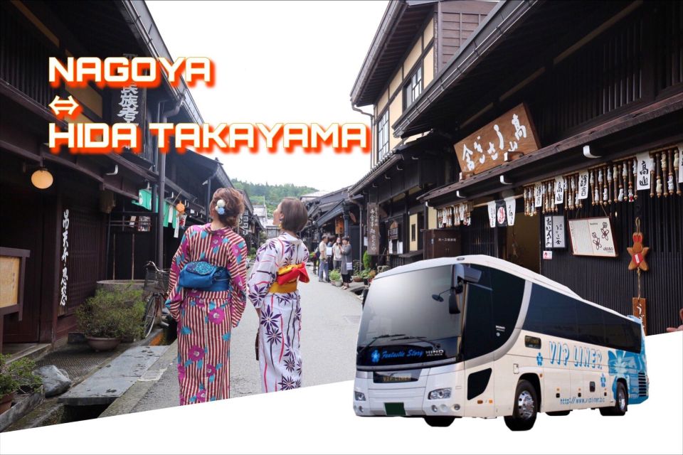 Hida Takayama From Nagoya Bus Ticket Oneway/Raundway - Guidelines and Restrictions for Passengers