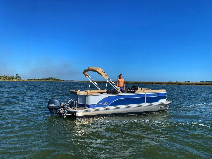 Hilton Head Island: Self-Drive Pontoon Boat Rental - Full Description