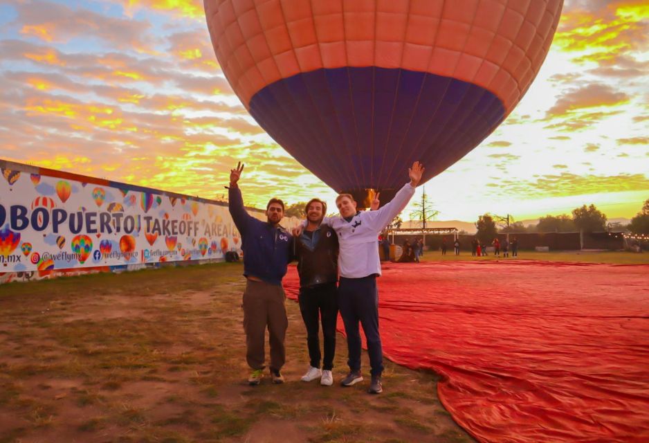 Hot Air Balloon Over Teotihuacán Valley - Flight Experience Description