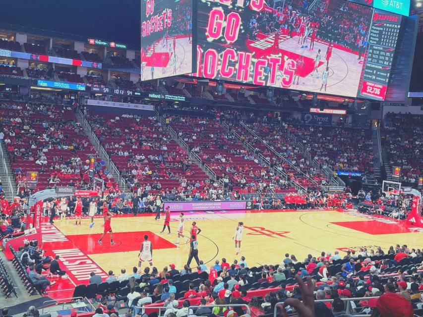 Houston: Houston Rockets NBA Basketball Game Ticket - Tex-Mex and Barbecue Options