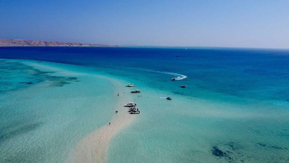 Hurghada: Private Speedboat to Sand Bank Abu Minqar Islands - Highlights