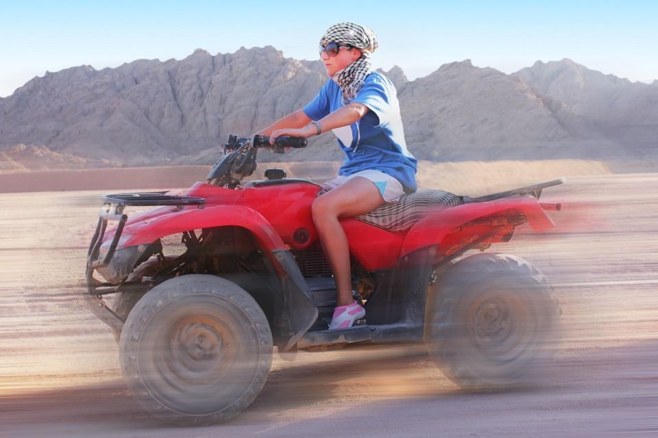 Hurghada: Quad Safari, Camel, Horse Ride With Dinner & Shows - Itinerary