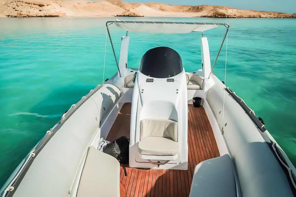 Hurghada: Speedboat Tour to Orange Bay and Magawish Island - Activity Description