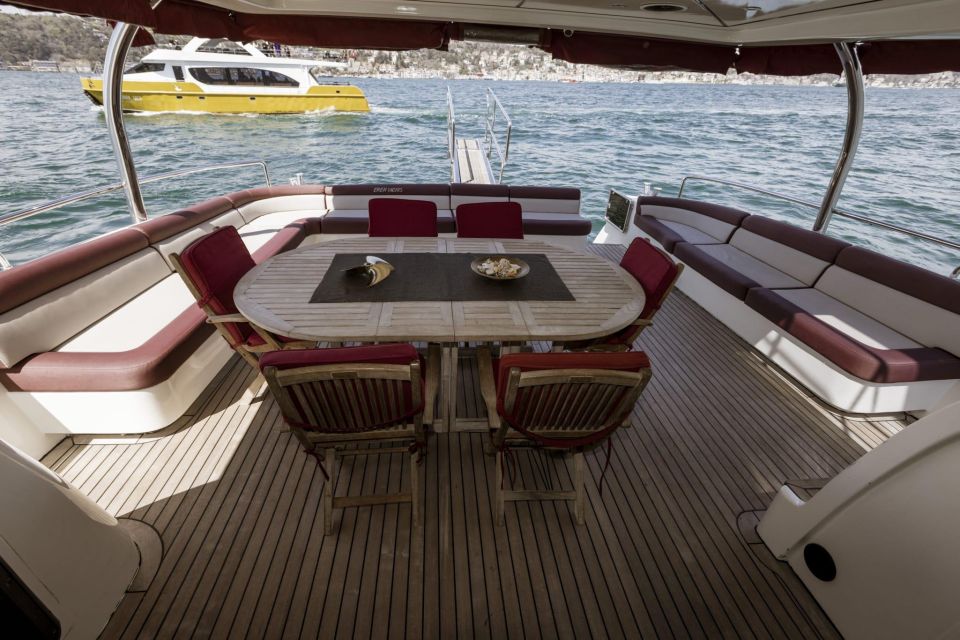 Istanbul: Private Bosphorus Tour On Luxury Yacht Pre#1 - Tour Experience