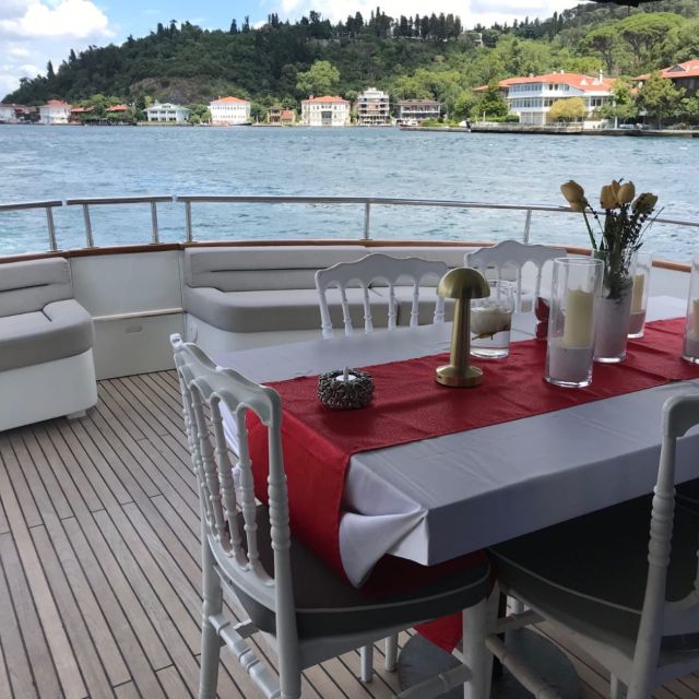 Istanbul: Private Bosphorus Tour On Luxury Yacht Pre#3 - Inclusions