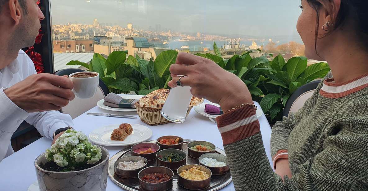 Istanbul: Private Turkish Food Experience W/ Bosphorus View - Food and Drink Information