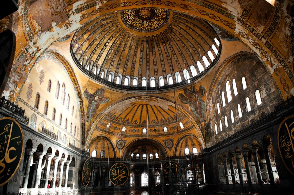 Istanbul: Topkapi Palace Tour and Hagia Sophia Exterior Tour - Hagia Sophia Upper Gallery Option
