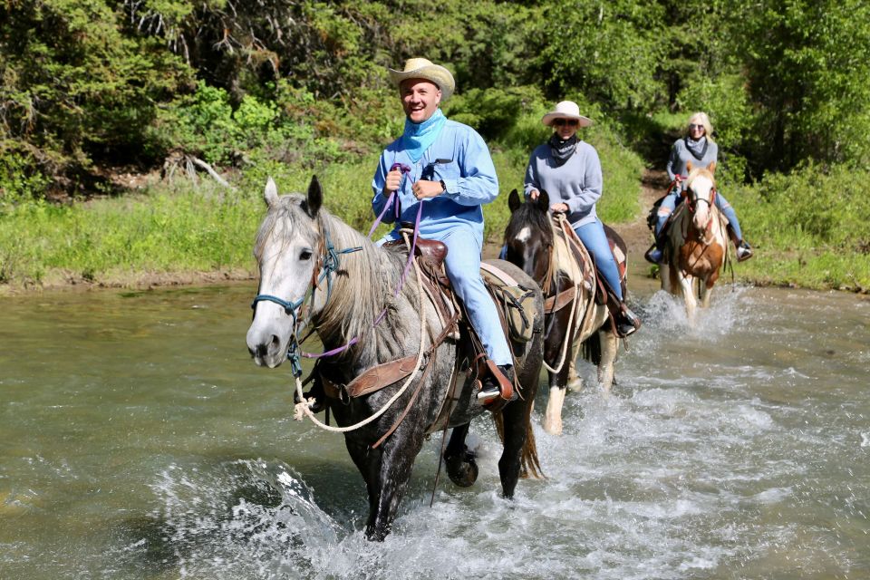 Jackson Signature 1/2 Day Ride Horseback Tour With Lunch - Reservation and Payment Options