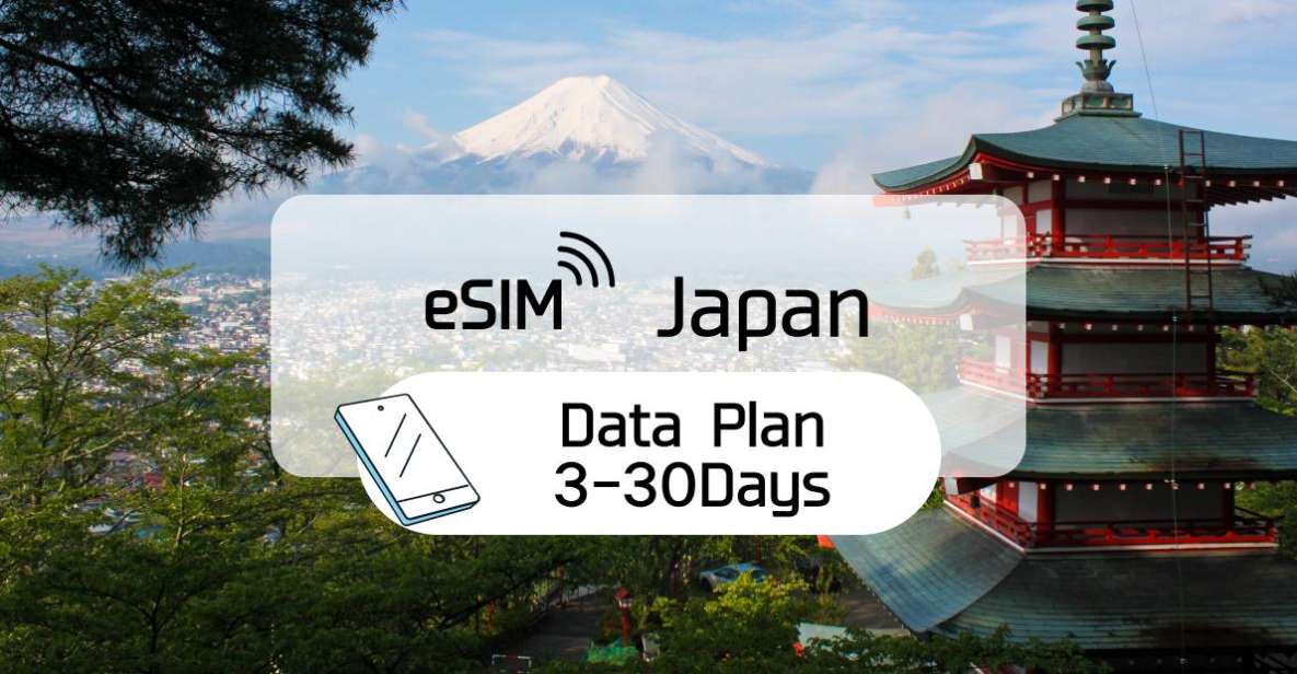 Japan: Esim Roaming Data Plan (0.5-2gb/ Day) - Benefits and Convenience