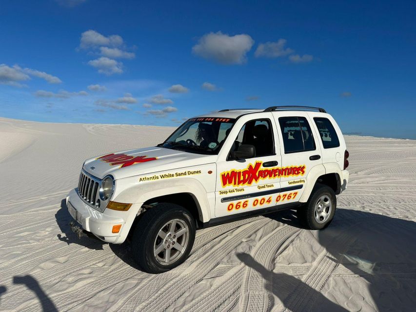 Jeep 4x4 Tours Atlantis Dunes in Cape Town - Highlights