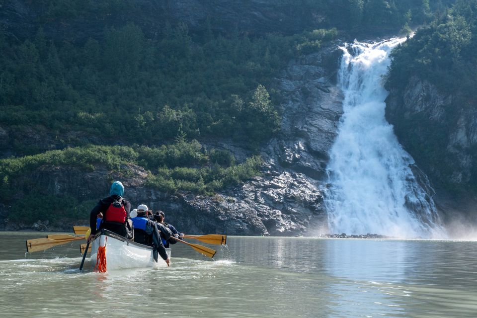 Juneau: Mendenhall Glacier Lake Canoe Day Trip and Hike - Tour Description