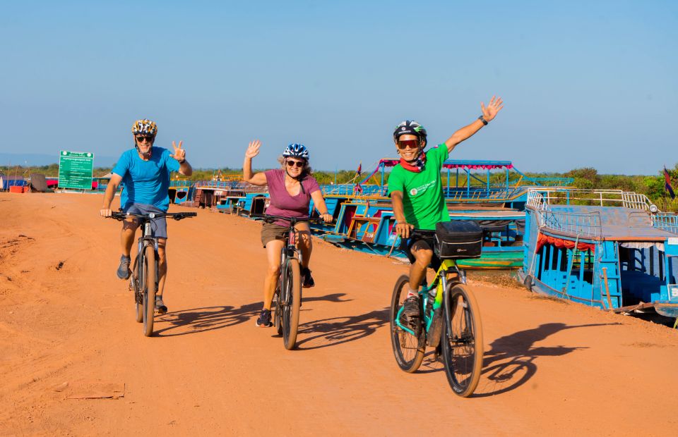 Kampong Phluk: Floating Village Bike Tour and Sunset Cruise - Experience Highlights