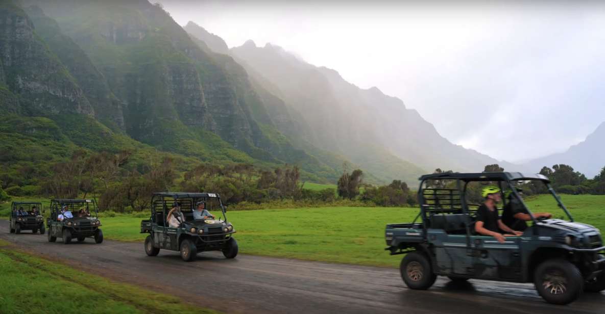 Kaneohe: Kualoa Ranch Guided UTV Tour - Booking Information