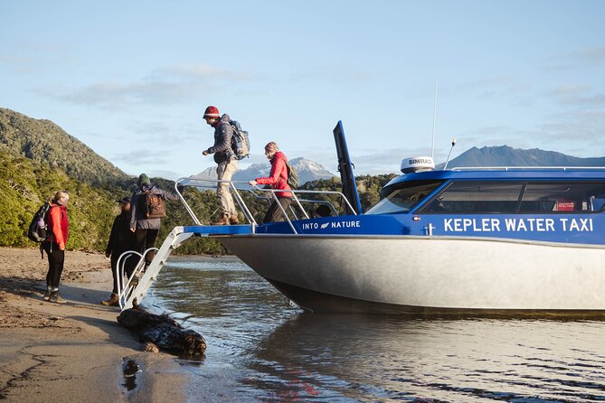 Kepler Track Water Taxi - Additional Information