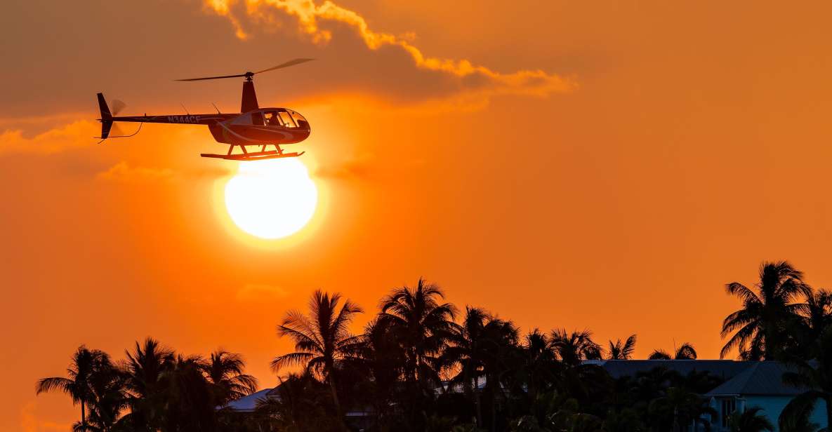 Key West: Helicopter Sunset Celebration - Pricing and Inclusions