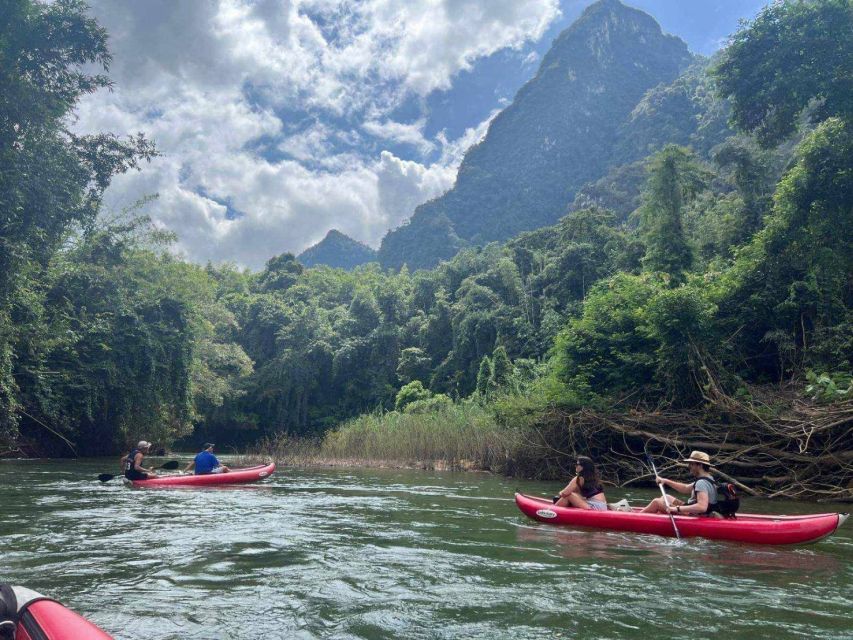 Khao Lak: Full-Day Khao Sok Jungle Walk and Canoeing Tour - Canoeing Adventure