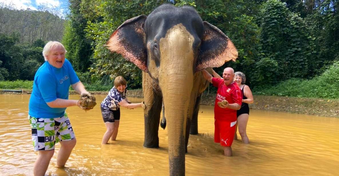Khao Lak: Khao Sok Private Elephant Daycare & Bamboo Rafting - Itinerary