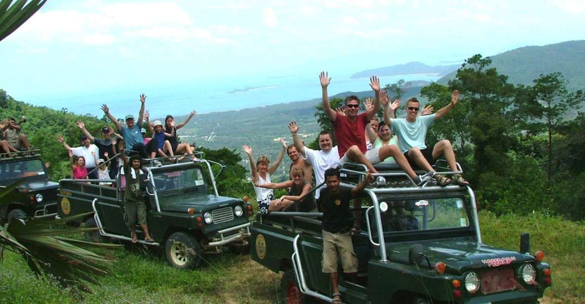 Ko Samui: 4WD Wild Jungle Safari Tour With Lunch - Waterfall Swim Experience