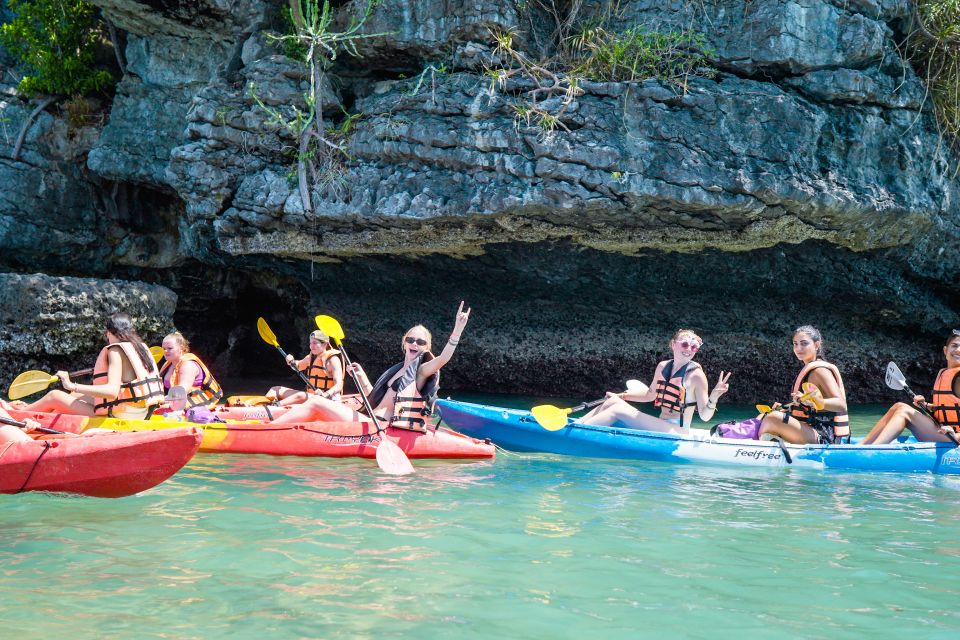 Koh Samui: Mu Ko Ang Thong Park Cruise With Kayaking Option - Tour Description